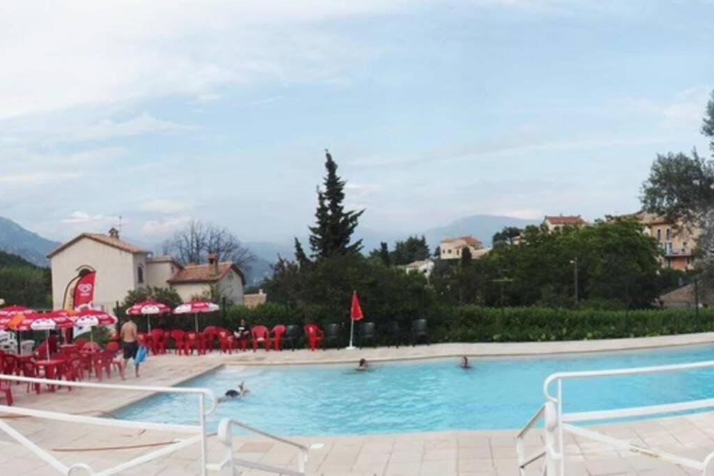 Joli Studio Entre Mer Et Montagne Proche De Nice Bouyon 외부 사진